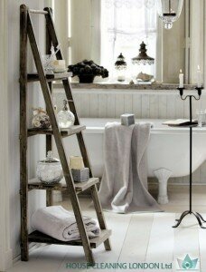 Ladder decorating ideas