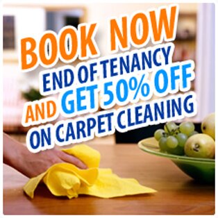EOT + 50% Carpet cleaning