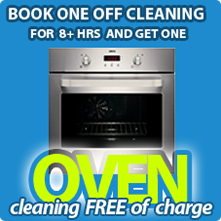 8 hr One off - 1 single oven free of charge